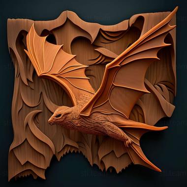 3D модель Летюча лисиця (STL)